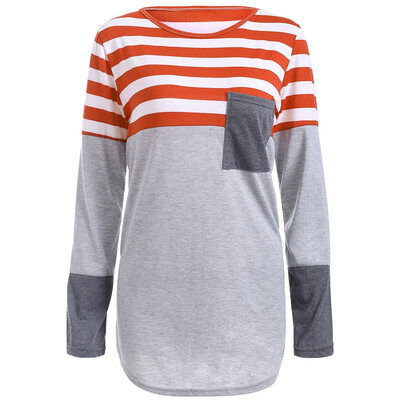 

Striped Pocket Tunic T-Shirt