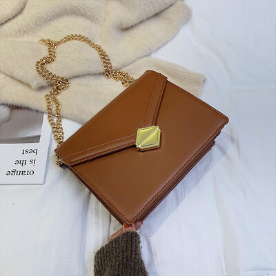 

Texture net red black bag female 2019 new Korean version of the wild fashion chain shoulder chic slung small square bag