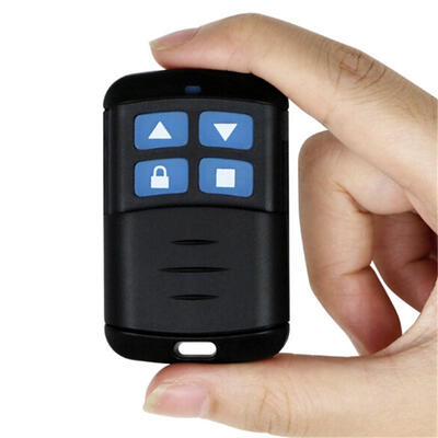 

Waterproof Four Key 433MHz 315MHz Wireless Remote Control - Black
