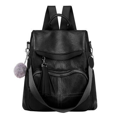 

Women Backpacks Soft Leather Anti-theft Travel Teenage Girl Shoulder Bags