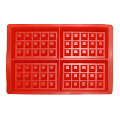 

Silicone 4-Cavity Waffles Cake Chocolate Pan Baking Mould Donut Maker