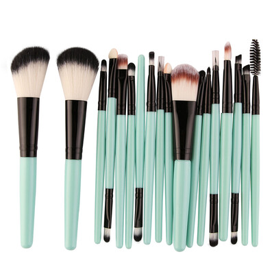 

〖Follure〗18 pcs Makeup Brush Set tools Make-up Toiletry Kit Wool Make Up Brush Set