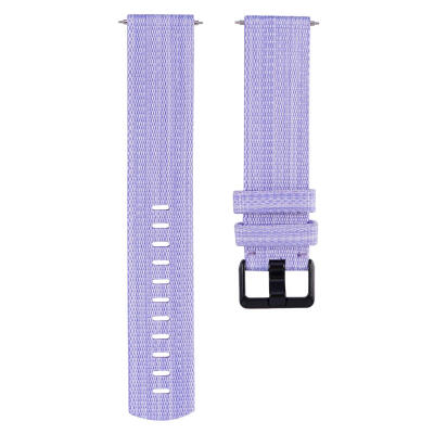 

Nylon Watchband Black Buckle Watch Strap Band for Fitbit VersaVersa Lite