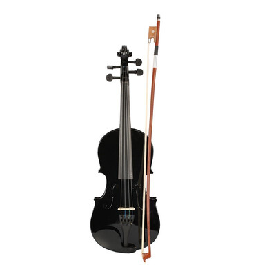

Zimtown 44 34 12 14 18 Acoustic Violin Fiddle with Hard Case Bow Rosin Full Size