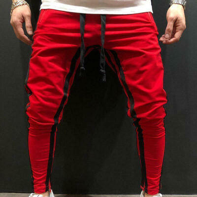 

Men Sports Gym Pants Slim Fit Running Joggers Casual Long Trousers Sweatpants