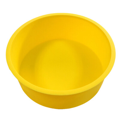 

6inch Silicone Round Pudding Muffin Mousse Mold Cake Pan Non Stick Baking Tray