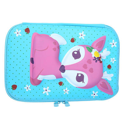 

Cute Sika Deer EVA Pencil Box Large Capacity Pencil Bag School Stationery
