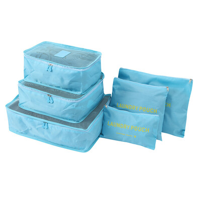 

Toponeto 6pcs Travel Set Clothes Laundry Secret Storage Bag Packing Luggage Organizer Bag
