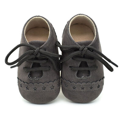 

New Toddler Baby Boy Anti-slip Crib Shoes Casual Sneakers Soft Soles Size 0-18