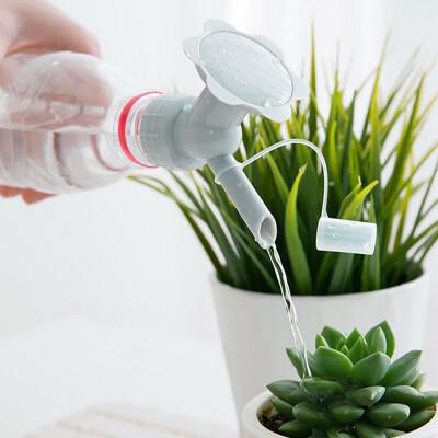 

JPGIF 2In1 Plastic Sprinkler Nozzle For Flower Waterers Bottle Watering Cans Sprinkler