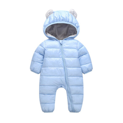 

Baby Boys Girls Kid Rompers Children Winter Thick Cotton Warm Clothes Jumpsuit