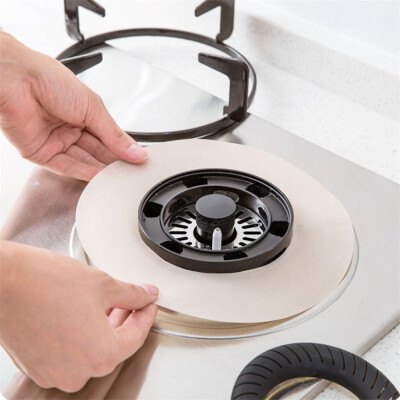 

Siaonvr 4Pcs Gas Range Protectors Reusable Stovetop Non Stick Stove Protectors Cover