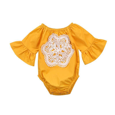 

Fashion Newborn Baby Girls Infant Summer Clothes Bodysuit Romper Jumpsuit Outfits