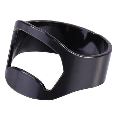 

1pc Stainless Steel Creative Finger Ring Shape Beer Bottle Opener Remover