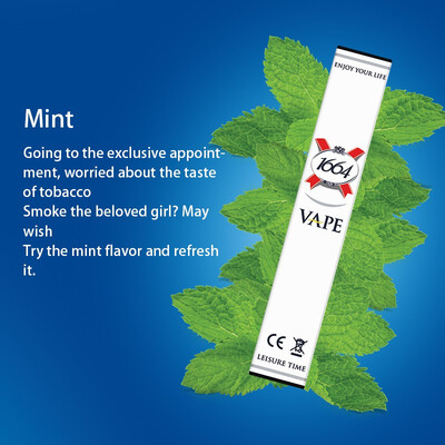 

1664 Electronic cigarettes multiple flavors unisex 5 sticks 15473