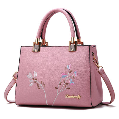 

Womens handbags Korean version of spring&summer middle-aged womens bags Joker single shoulder diagonal bag fashion mother ba