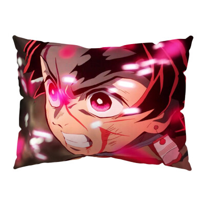 

redCherry Anime Demon Slayer Kimetsu no Yaiba Square Throw Pillow Case Cushion Cover