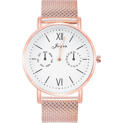 

Relogio Feminino Silver Minimalist Watch Mesh Band Stainless Steel Analog Quartz Wristwatch Women Lady Female Luxury Watches