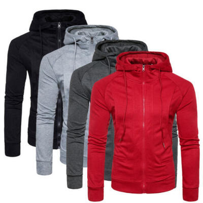 

Fashion Mens Warm Slim Hoodie Hooded Sweatshirt Coat Jacket Outwear Sweater