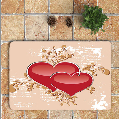 

Gobestart Romantic Valentines Day Area Rug Mat For Living Dining Dorm Room Bedroom Home