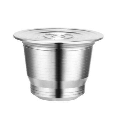 

Reusable Coffee Machine Capsule Pod Cup Stainless Steel Cafe Refillable Holder