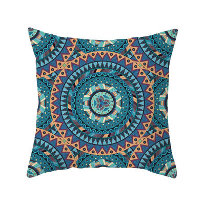 

Mandala Cushion Cover Bohemian Style Geometric Pillow Case Decorative Pillow Cover For Sofa Car Home