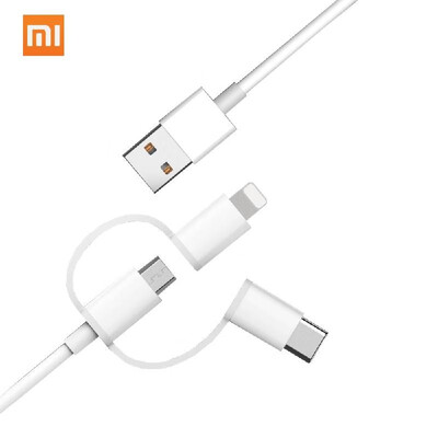 

33ft Xiaomi 5V 24A Micro USB Type-C Lightning 3 in1 Charging Cable Sync Data Line Cord for iPhone Samsung Xiaomi Huawei Smartpho