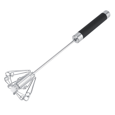

Greensen Stainless Steel Anti-rust Durable Rotatable Manual Whisk Egg Beater Egg Beater Anti-rust Whis