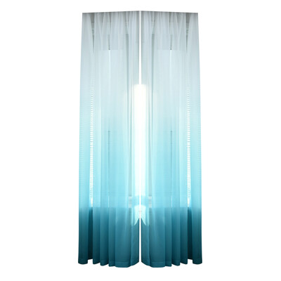 

Gradient Color Tulle Sheer Door Window Screening Curtain Drape Scarf Sheer