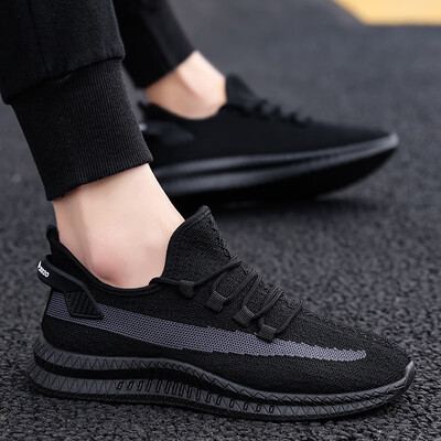 

Flying woven mens shoes mens sports shoes shoes tide trend wild fashion breathable mesh shoes