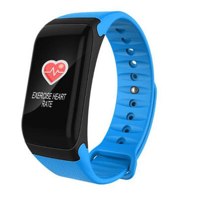 

Fitness Tracker Waterproof Smart Bluetooth Bracelet With Color Screen Heart Rate Blood Pressure Blood Oxygen Monitor