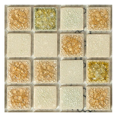 

20pcsset DIY Waterproof Self Adhesive 3D Wall Stickers Mosaic Tile Decal