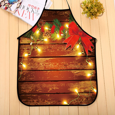 

Siaonvr Christmas Decoration Waterproof Apron Kitchen Aprons Dinner Party Apron