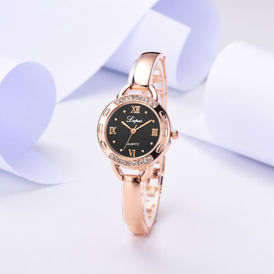 

〖Follure〗Alloy Strap Ladies Bracelet Watch Fashion Simple Dial Dial Small And Exquisite