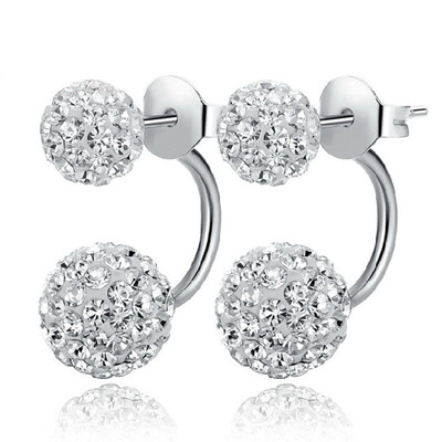 

Female Fashion Minimalist Princess Diamond Earrings