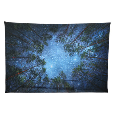 

Forest Starry Wall Hanging 3D Printing Tapestry