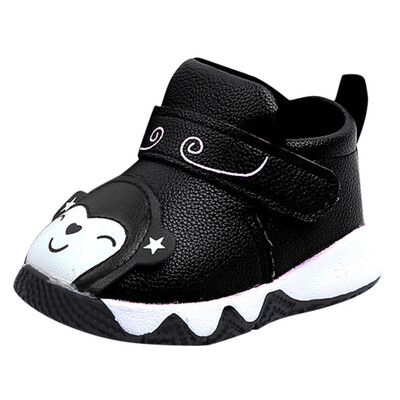 

Baby Children Warm Girl Boys Cartoon Sneaker Sport Shoes Baby First Walker Shoes