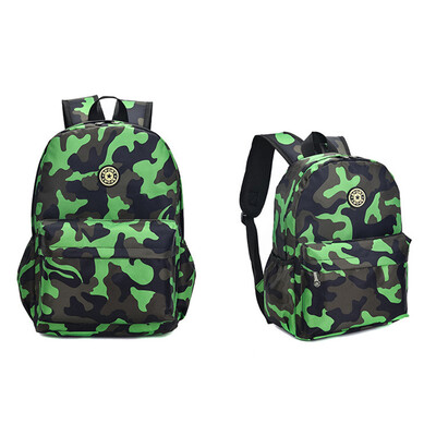

Tailored Students Kids Boys Girls Shoulder School Bag Camouflag Kids Bag Travel Backpacks