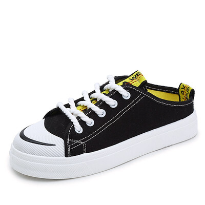 

WEI ZHI DIAN Womens low-top shoes casual canvas shoes breathable shoes 5502