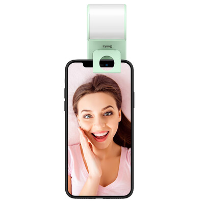 

Bangshi mobile phone live light fill light anchor photo beauty self-timer artifact vibrating fast hand LED light can do mobile phone bracket Apple Android universal green