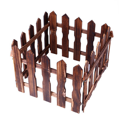

〖Follure〗12MDIY Fairy Garden Kit Picket Fence Miniature Garden Christmas Xmas Tree Decor