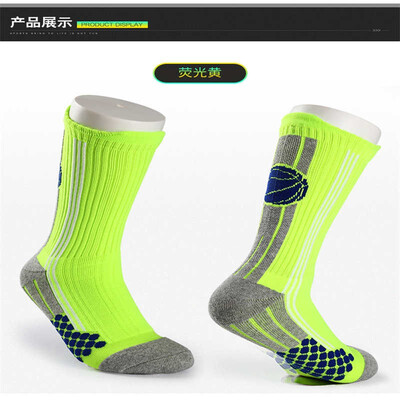 

SHUANGZUAN Basketball socks long tube non-slip male medium long section 14096
