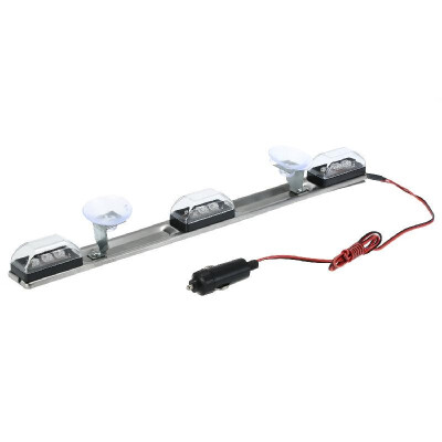 

Car Interior Light Strip Truck Universal Vehicle Decorative Lamp 9 White LED 2 Meters Cable