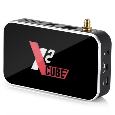 

Ugoos X2 CUBE TV Box Android 90 Amlogic S905X2 2GB LPDDR4 16GB EMMC 1000Mbps 24G 5G WiFi USB30 OTA Updates