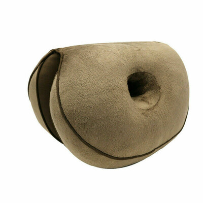 

Foldable Dual Comfort Cushion Lift Hips Up Seat Memory Sponge Mat Pad Pillow