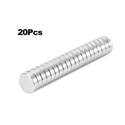 

20Pcs Mini Size 5x15mm Rare Earth Neodymium Magnety Strong-magnetic for Whiteboard Refrigerator DIY Crafts Science&Office Use