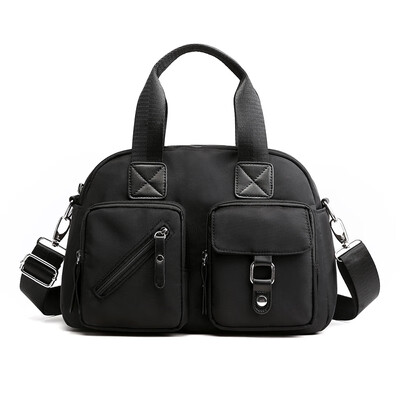 

Leisure one-shoulder bag Nylon Oxford womens bag Fashion 100-pack canvas oblique Bag Large Capacity cloth bag