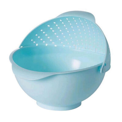 

Candy Color Multifunction Kitchen Colander Wash Rice Vegetable Drain Basket Fruit