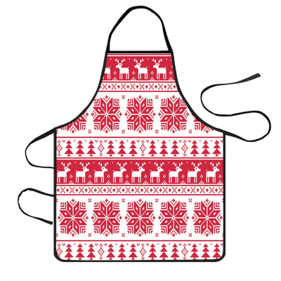 

Toponeto Christmas Decoration Waterproof Apron Kitchen Aprons Dinner Party Apron