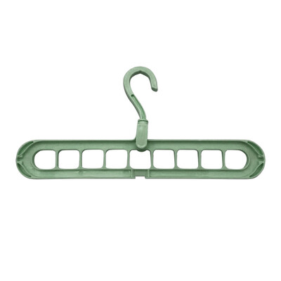 

〖Follure〗Clothes Hanger Clothes 9 Hole Towel Hook Closet Organizer Plastic Storage Rack